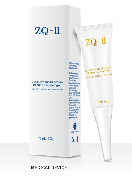 Allergiläkande förband