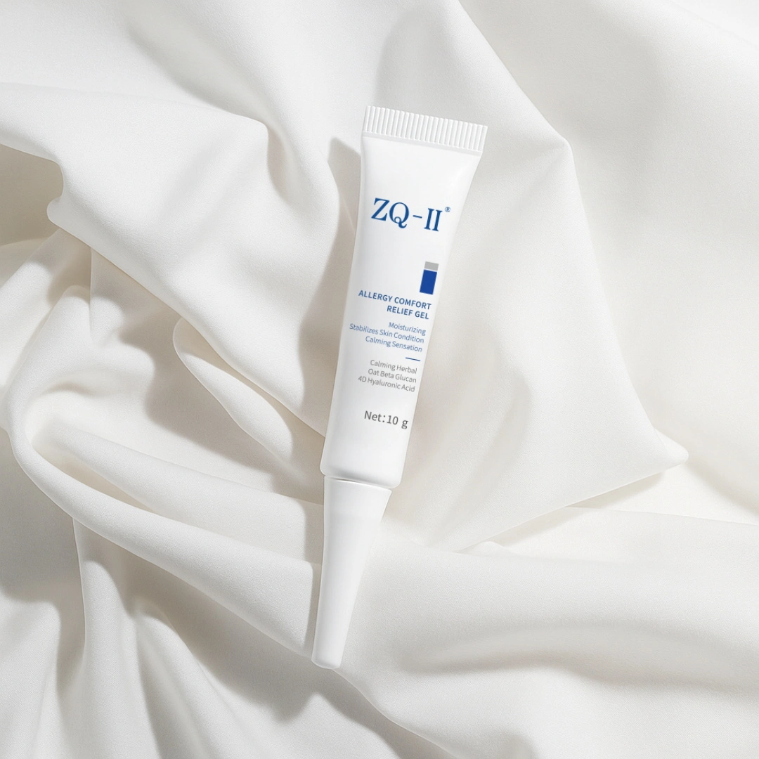 Lindra känslig hud och säsongsdrematit med ZQ-II-allergifortlättningsgel
