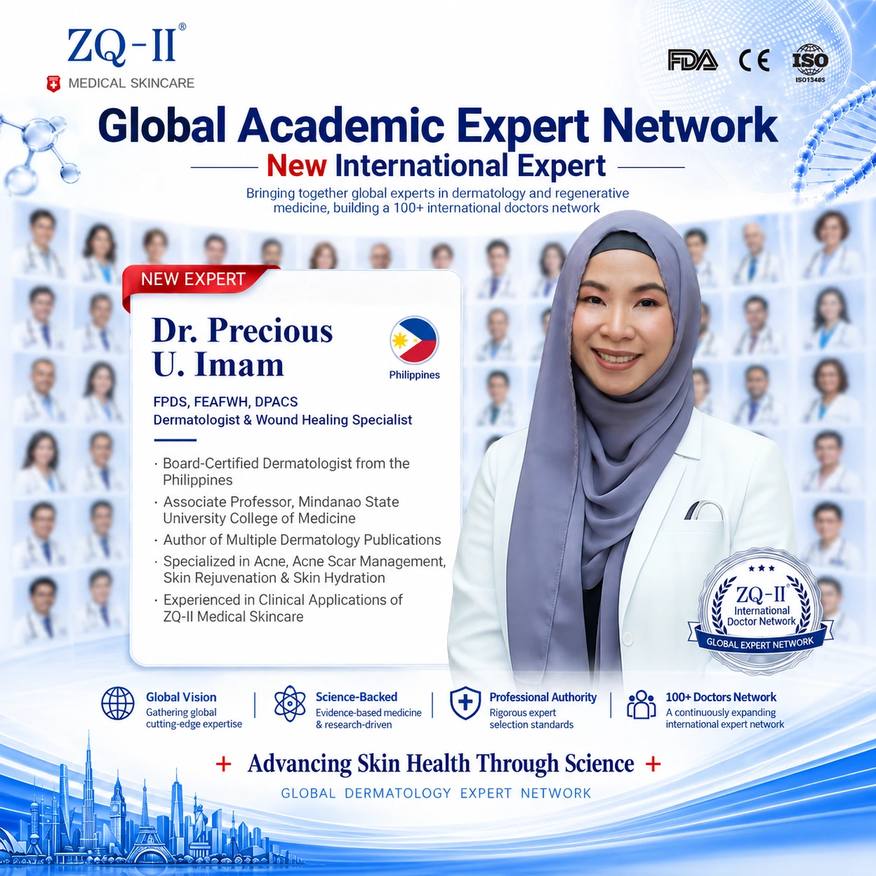 ZQ-II välkomnar officiellt Dr. Precious U. Imam till ZQ-II Global Academic Expert Network